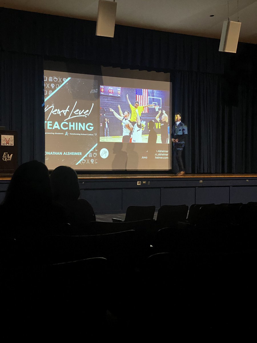 Soaking up some inspiration this morning <a href="/RSSchoolsNC/">Rowan-Salisbury Schools</a> <a href="/mr_Alsheimer/">Jonathan Alsheimer</a>