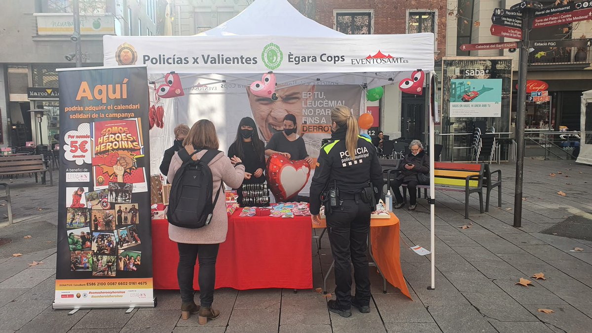 Demà és el #DiaInternacionalCancerInfantil, una jornada per sensibilitzar sobre aquesta malaltia que malauradament no compta amb fons públics per a la seva investigació
Per recaptar-ne <a href="/polisxvalientes/">Policias X Valientes</a> us espera amb  #Imparablescontralaleucemia <a href="/fcarreras/">fcarreras</a> a la Plaça Vella