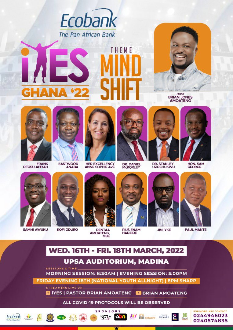We promise you the best this year....GET READY....#IYES2022 #globalimpact <a href="/GroupEcobank/">Ecobank Group</a> <a href="/onua_zionfelix/">Zionfelix</a> <a href="/KobbyKyei_/">#BoysLivesMatter</a> @iyesgh <a href="/JoyPrimeTV/">Joy Prime</a>
