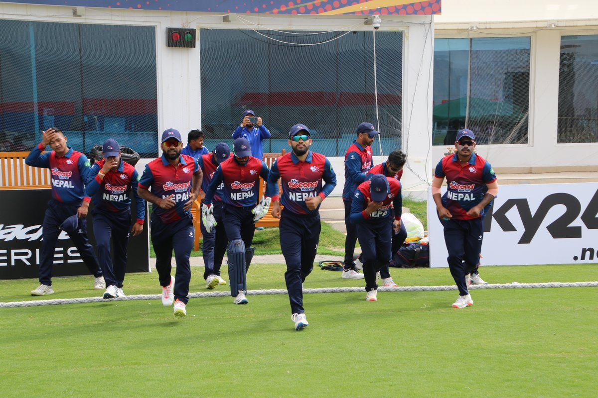 CricketNep's tweet photo. #NEPvsIRE 
#OmanQuadrangular https://t.co/xazy3XA7ve