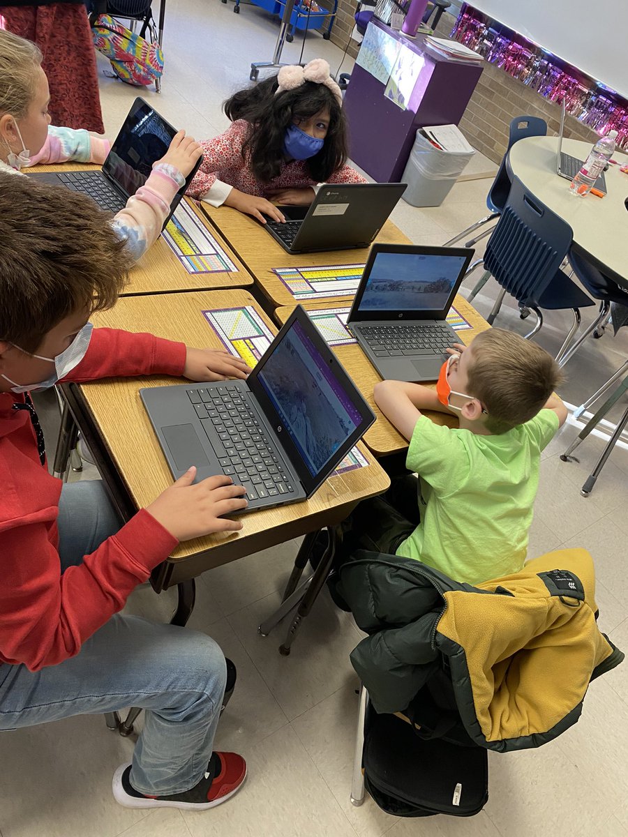 The academic chatter between #StephensonsScholars while on a <a href="/nearpod/">Nearpod</a> virtual field trip through different ecosystems is the best way to begin a Monday! <a href="/MsBowers_/">Ms. Bowers (she/her)</a> <a href="/CFELISD/">Clear Fork Elementary</a> #LockedOnExcellence