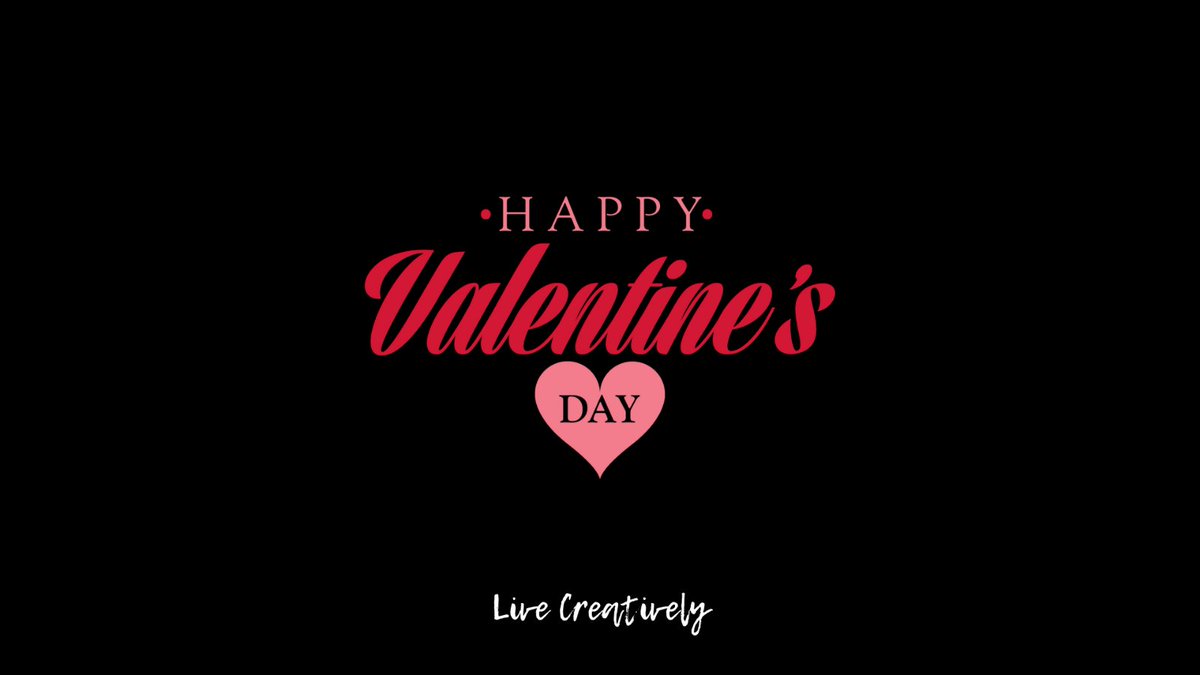 2LiveCreatively's tweet photo. Happy Valentine's Day!❤️ https://t.co/EToecdGIzw