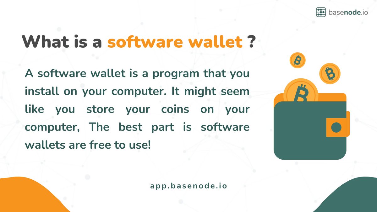 basenodeio's tweet image. What is a software wallet?

Track your transactions using our app: hubs.la/Q013ByWg0

#wallet #crypto #softwarewallet #Bitcoin $BTC