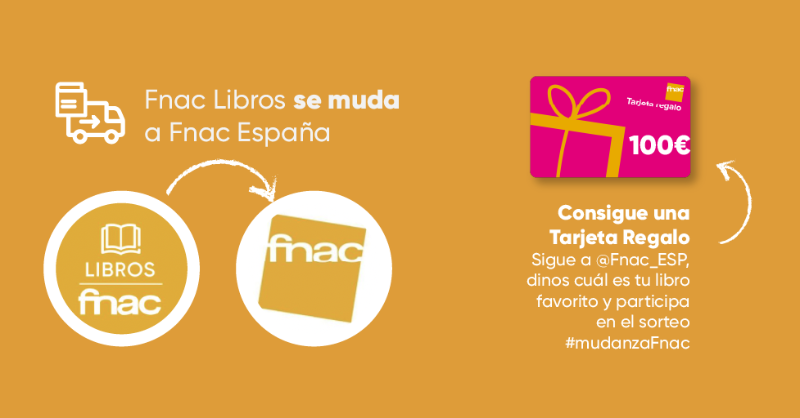 📚¡SORTEO!📚

Nos mudamos a <a href="/Fnac_ESP/">Fnac España</a> porque... 

Bueno, porque somos una librería ¿no? 😉

✔ Sigue a <a href="/Fnac_ESP/">Fnac España</a> 

✔ Haz RT con #MudanzaFnac comentando cuál es tu libro favorito que te llevarías de mudanza

Participa y este premio podrá ser tuyo 🏆

BBLL: epr.ms/34ICymd