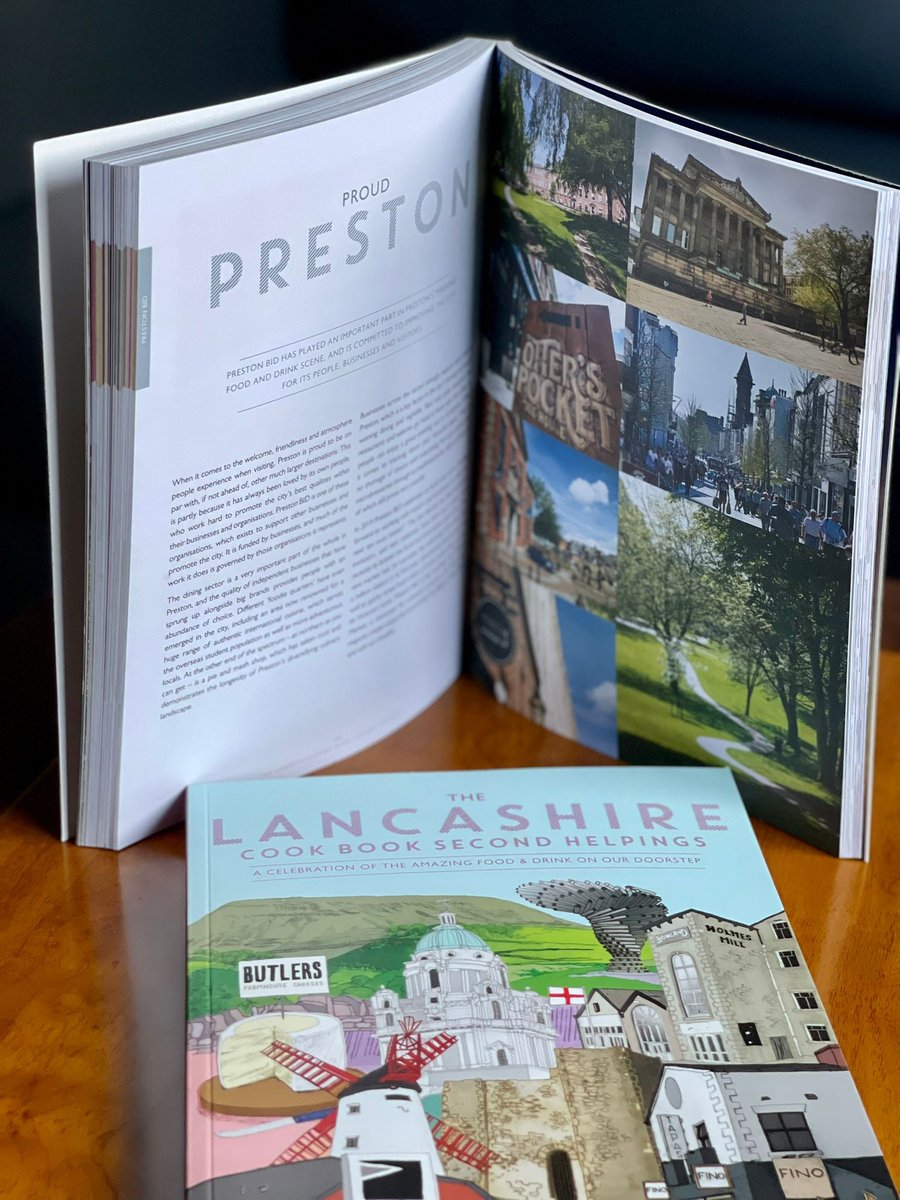 BIDPreston's tweet photo. We're feeling the ❤️so we're giving TEN copies of the brilliantly local 'Lancashire Cookbook - Second Helpings', featuring #Preston city centre's fab food offer! 

To enter, just RT before 12noon on 15th Feb to be in with a chance of winning one; good luck! 

#HappyValentinesDay https://t.co/AMG04ElxN1