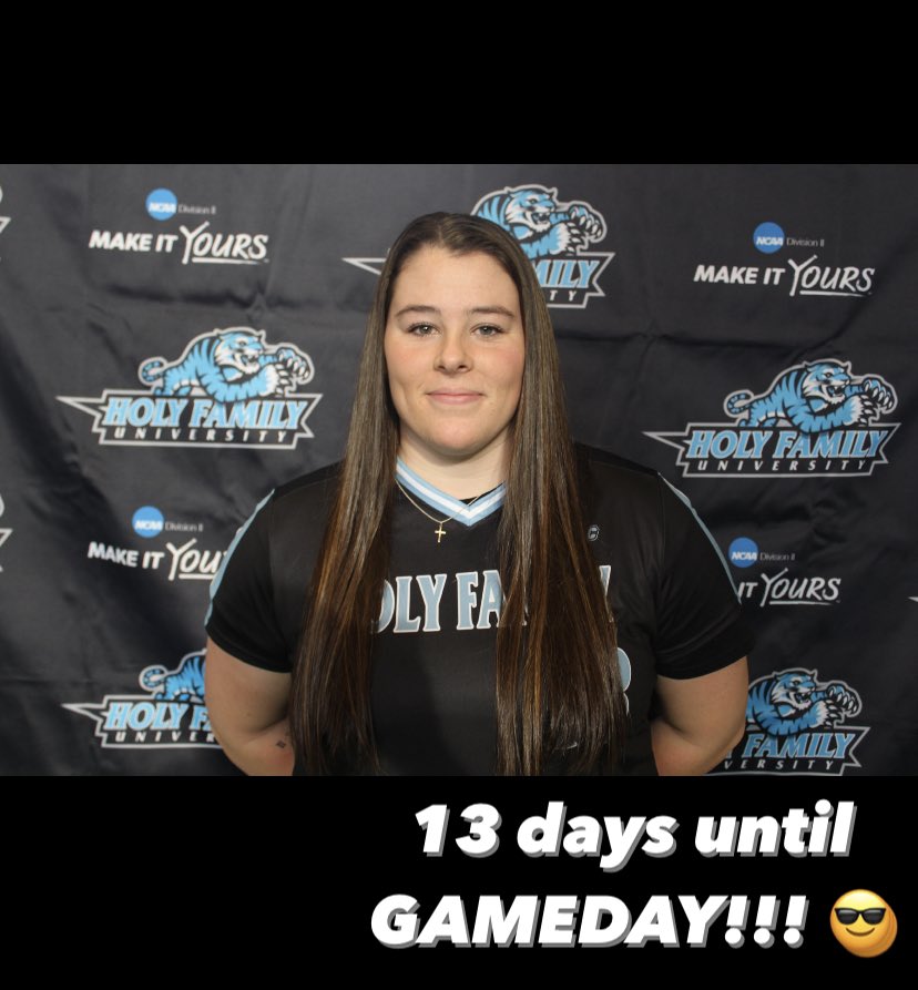 HFU_Softball's tweet photo. We are #13 days until GAMEDAY!!!

We continue our countdown with Senior 3B/1B Elaina Hansen 👏

#HFUSB22 🥎 https://t.co/cut2BSwquM