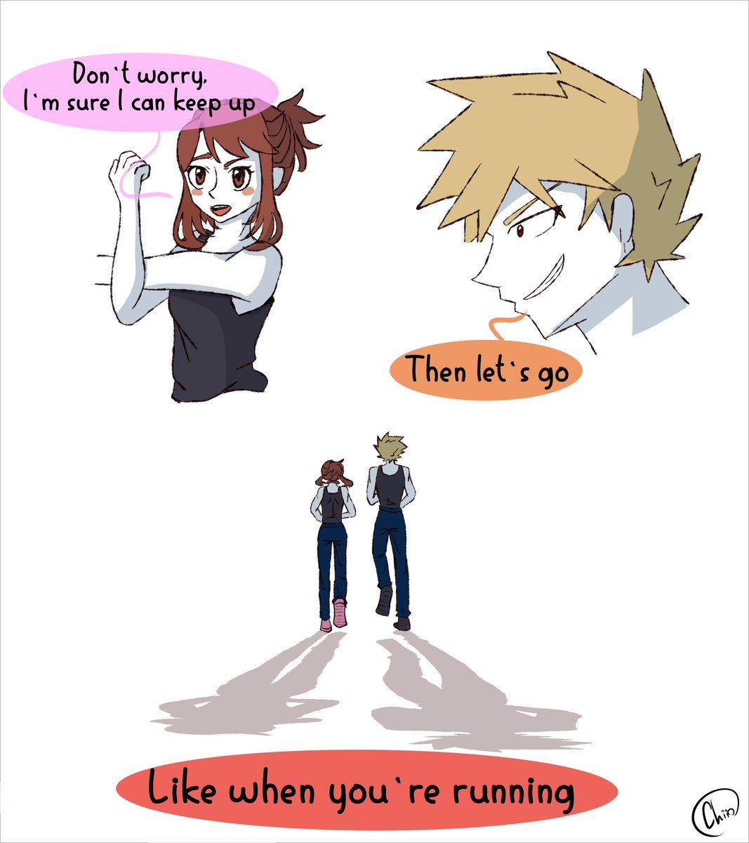 chiirione's tweet photo. Happy Valentine's Day !!!

#kacchako #BakuRaka #dinavity https://t.co/Q6qg6EDyk1