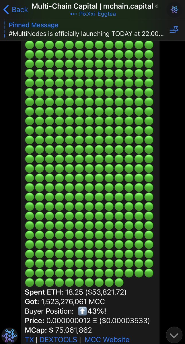 When $MCC multi node will be launching at 2200 UTC 14 FEB! LFG!