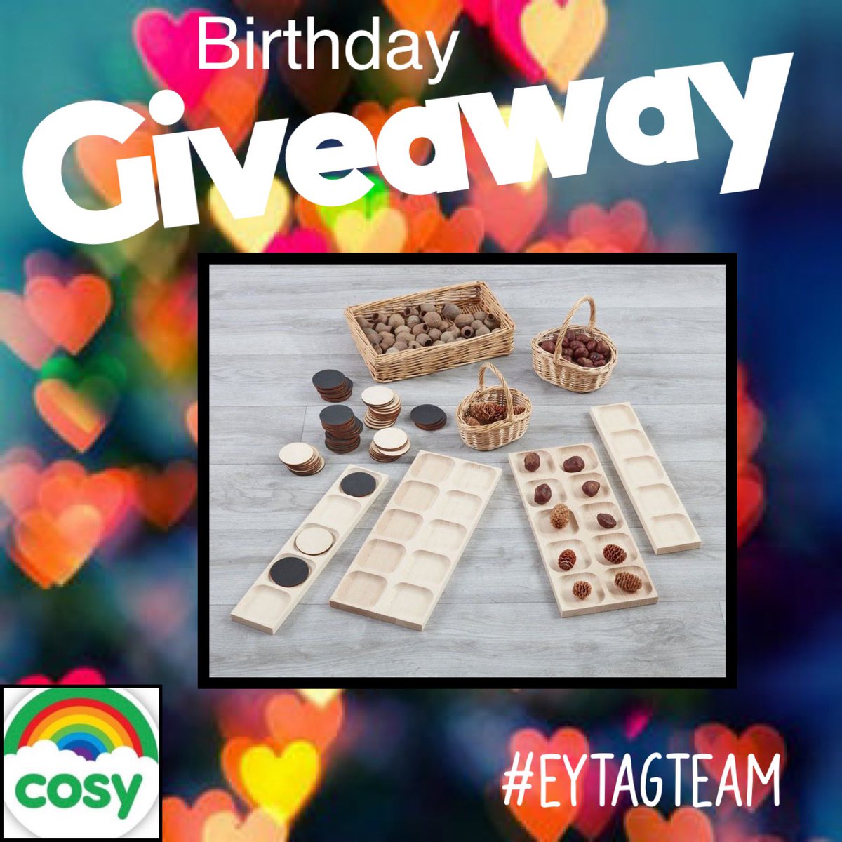 EYTagteam's tweet photo. The PARTY continues 🎉

GIVEAWAY …

🥳 Today we’ve  teamed up with our good friends  @cosydirect 💛 Here’s the chance to win their fabulous 5 &amp; 10 frames. 

To win…

🎉 Follow
🎉 RT
🎉 Tag away  

Closes at 11:59pm 20.02.22

#EYTagteam 💪 https://t.co/m2I9QzIoqZ
