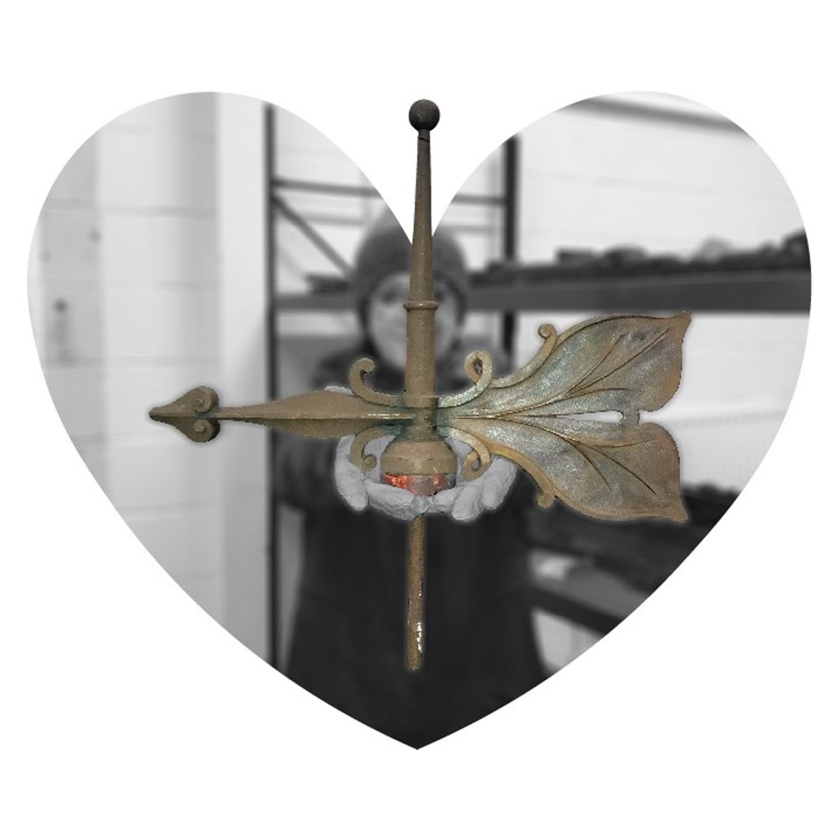 EDLC_Culture's tweet photo. 🏹💖 Its Valentine’s day and we’re head over heels for this arrow weather vane from the Foundry Collection! ❤️🏹

#valentine #valentinesday #lovestruck #headoverheels #weathervane #ironworkthursday #foundrycollection #foundry #foundries #castiron https://t.co/WQQk0pOgKq