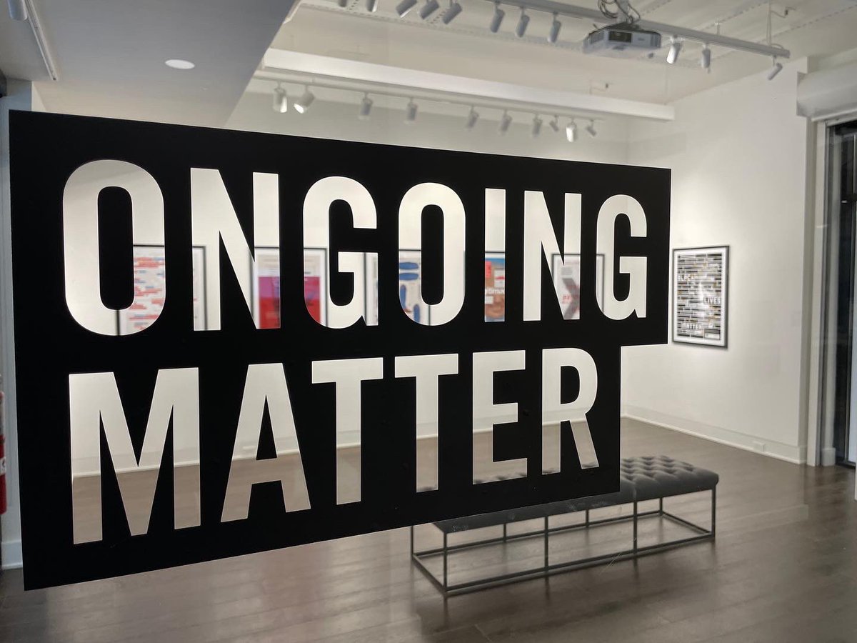 ongoingxmatter's tweet photo. Here are some more gallery shots by @lovelyladyletterpressanddesign 

Come explore if you haven't already!

@annehberry
@sarahedmands
@ongoingxmatter
@UDartdesign https://t.co/o6sWxFK1MR