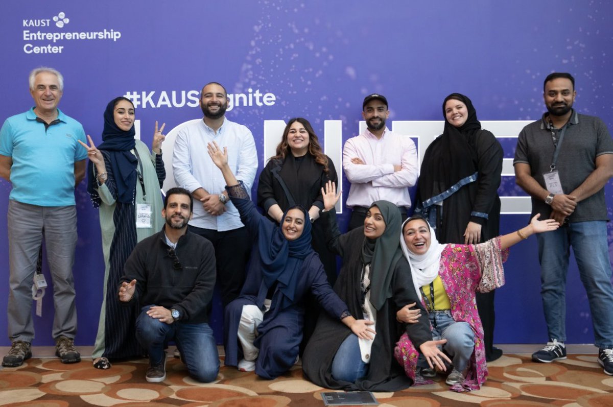 #KAUSTIgnite wouldn’t have happened without the extreme support from @KAUSTinnovation team