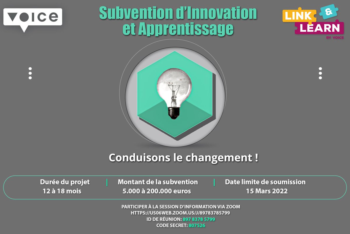 voicetweetz's tweet photo. Demain, le 15 février 2022, Voice au Niger vous invite à prendre part à la session d’information qui se tiendra le mardi 15 février 2022 à 10h via Zoom. Trouvez ci-dessous les informations pour vous connecter. 

#SessiondInfo
#Inclusion https://t.co/cNIvoR7Gz4