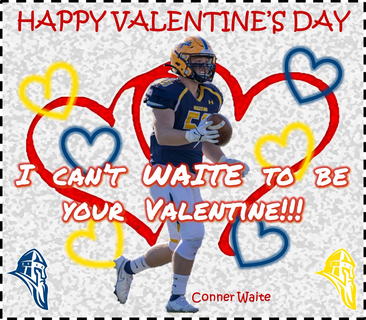 💙💛Happy Valentine's Day💙💛 #theAUGIEway