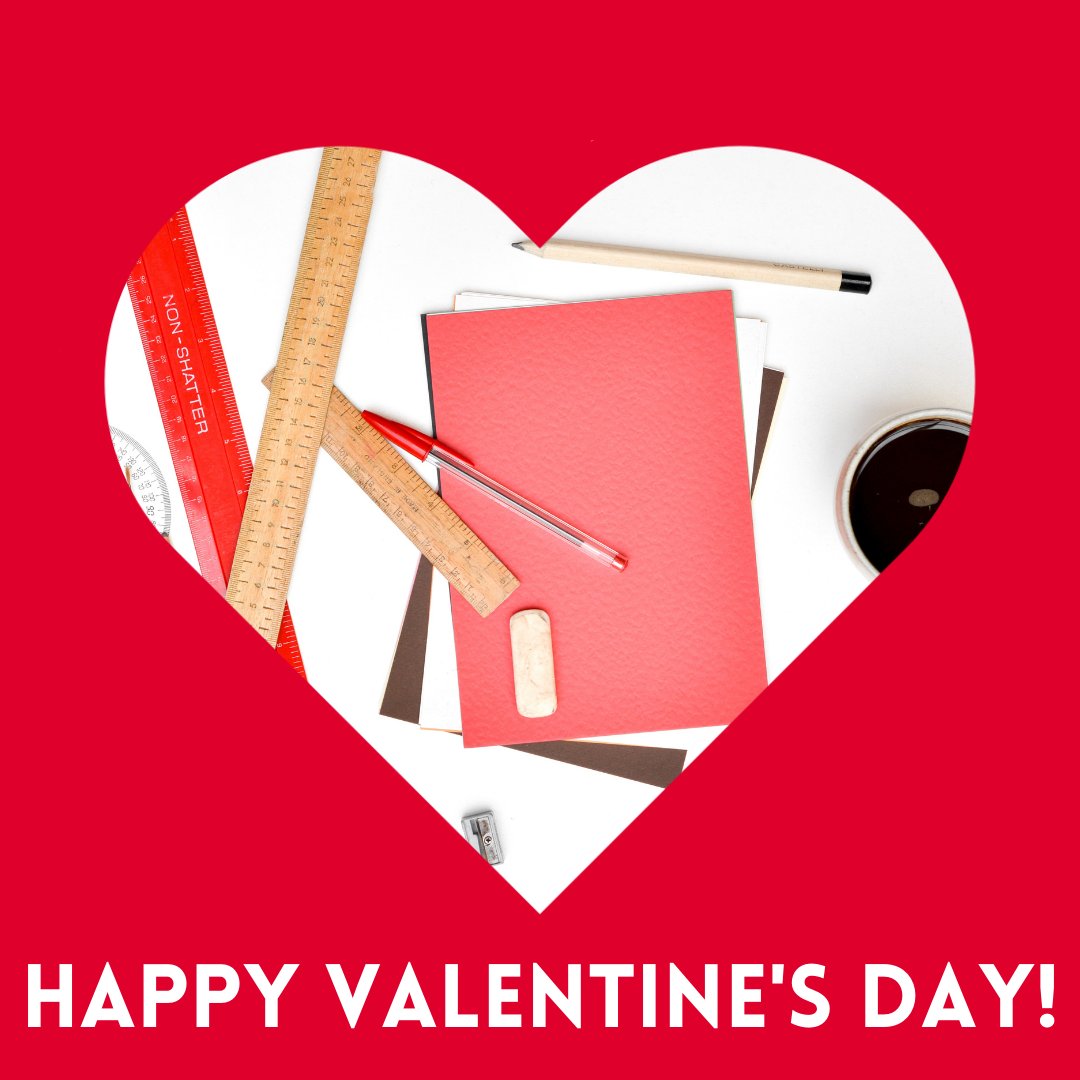 ballop's tweet photo. Happy Valentine's Day! We're spending the day surrounded by what we love... that's right, office supplies! #HappyValentinesDay! #ball #ballop #ballofficeproducts https://t.co/ekXGf8716A
