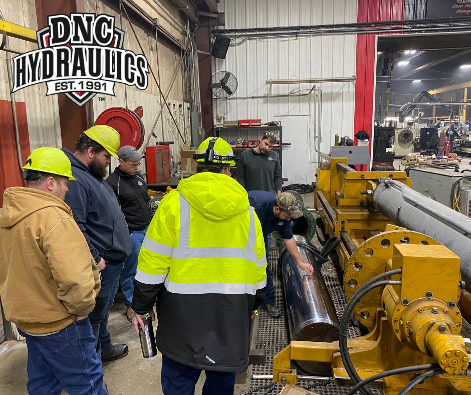 DNCHydraulics's tweet photo. Blaine, Dave, and Tom are dedicated to keeping our customers involved every step of the way. At DNC, we bring our customers in to view the progress of their parts and machinery.
#customerfocused #customerinvolved #driven https://t.co/xmvK03gnr5