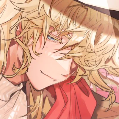 #新しいプロフィール画像
やっとアイコン映えしそうな絵が描けたので変えた〜! 