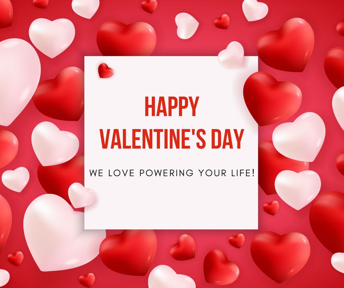 Happy #ValentinesDay! We ♥ powering your life!