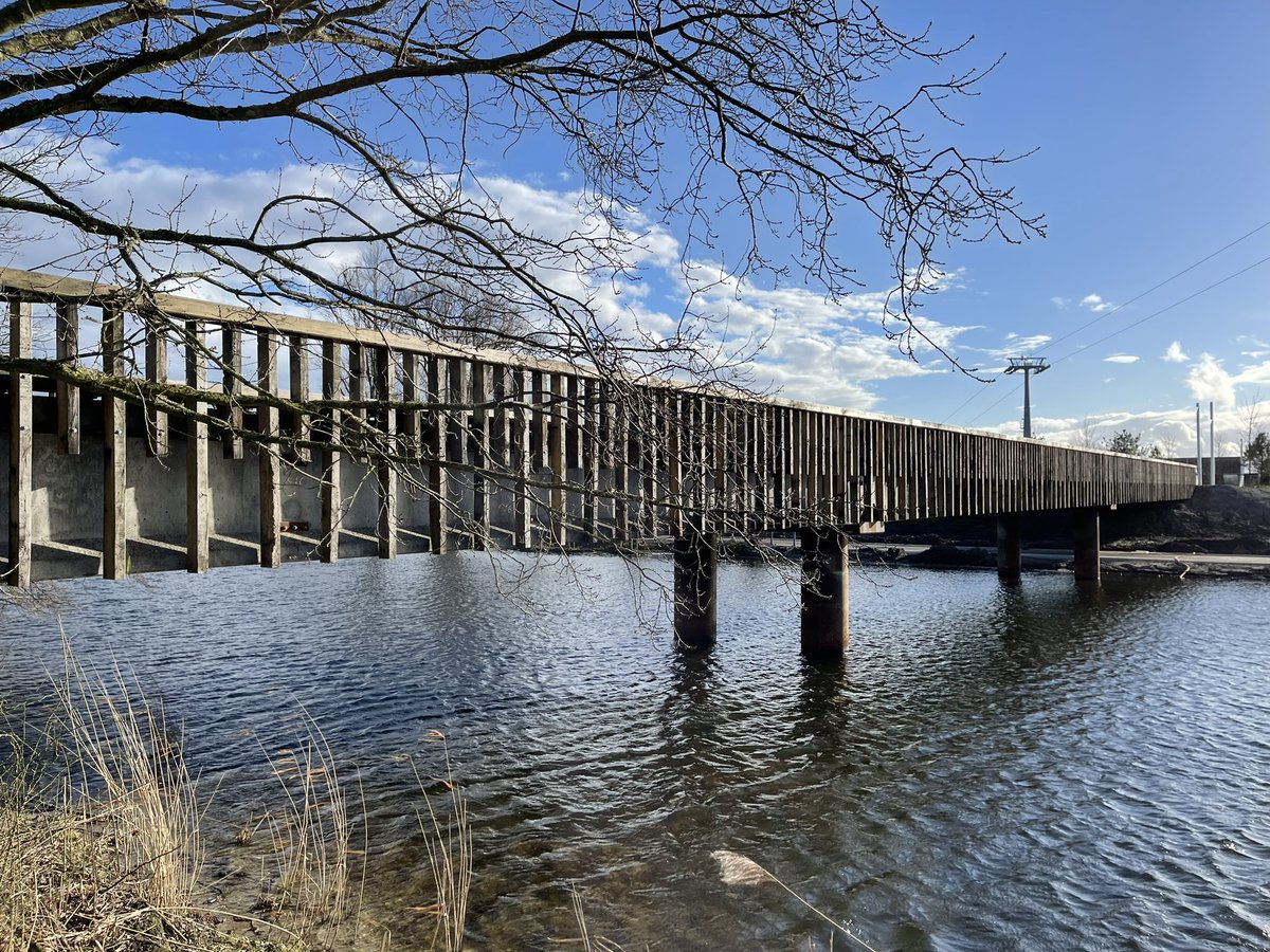 BruggenArchitec's tweet image. Zonnige foto’s circulaire ReUseBridge op Floriade Expo 2022 Hergebruikte betonliggers, spoorbielzen en buispalen resulteren in doorleefd beeld.  #CirculaireInfrastructuur #biobasedmaterials  #hergebruik  @DuraVermeer  @meerdinkbruggen  @Arc2architecten