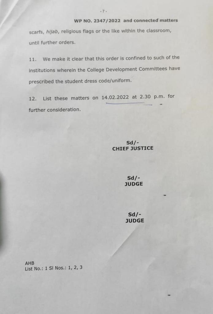 AbdulMajeedSDPI's tweet photo. I urge @DCKodagu &amp; @SPKodagu 
Read the court order &amp; act accordingly. Many private school management complaining that, authorities harrassing them to restrict hijab. https://t.co/yRFl7wd5IJ