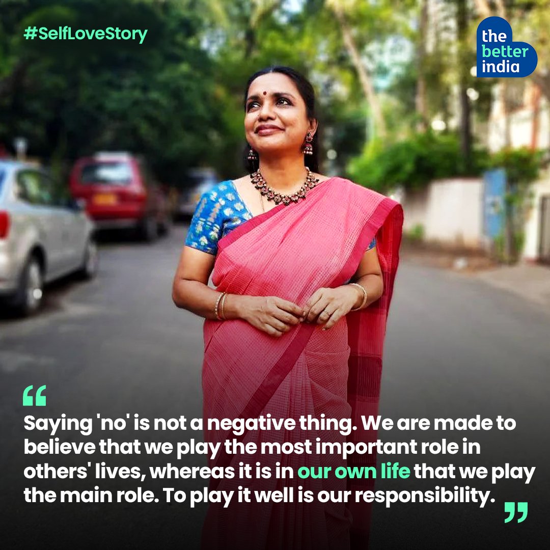 thebetterindia's tweet photo. #SelfLoveStory #ValentinesDay
"As a full-time homemaker, I always found my life circling around my kitchen, cooking, cleaning, taking care of others. There was one point of time when I was so emotionally exhausted that even routine tasks became difficult. https://t.co/vgsSheC2sd
