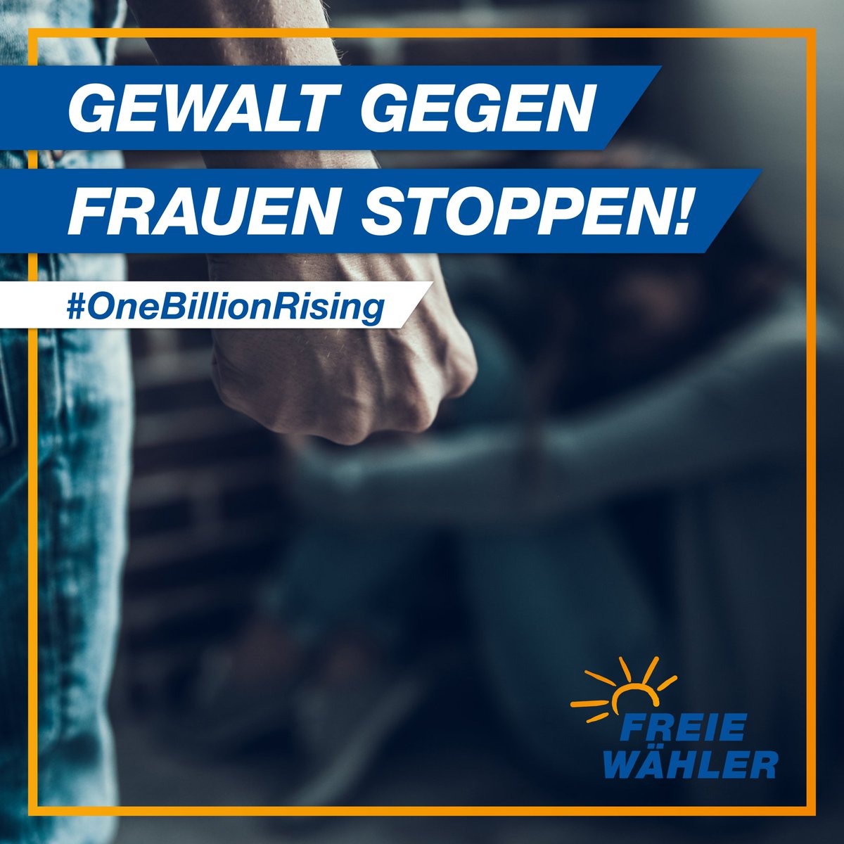 #OneBillionRising Opfer häuslicher Gewalt schützen
Allein im letzten Jahr gab es in Deutschland 104 Morde an Frauen durch ihre (Ex-) Partner.
Gleichzeitig fehlen 15.000 (barrierefreie) Frauenhausplätze mit Angeboten für stärker betroffene Gruppen wie z.B. behinderte Frauen.