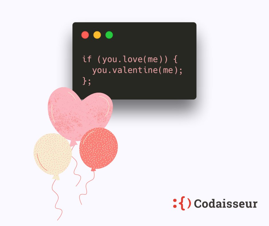 Happy Valentine’s Day from Codaisseur 💞💐

#learntocode #codinglife #webdevelopment
