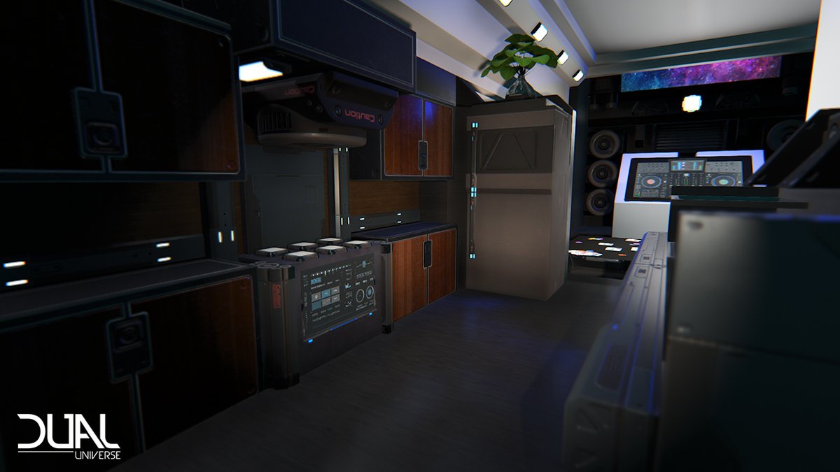 dualuniverse's tweet photo. Cheap to make, holds 20L containers, a warp drive, light materials with many upgrades, "The Thresher SZE" by 1K#4900 of the Onethousandstars org is an incredible ship crafted to perfection in #DualUniverse🌎 with the #voxel and #lua tools in-game 🎮

VR station ➡️ Thousand Island https://t.co/zFl8MUgnUJ
