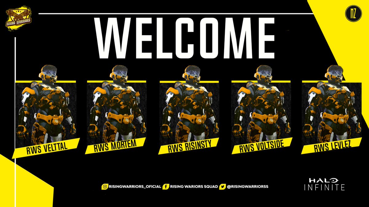We are honored to present our main team, who will represent us in all leagues and will seek to be professionals

Team:
RWS Velttal 💛 <a href="/Veltal_/">Veltal</a>
RWS Mortem 💛 <a href="/MQRTEM/">Abdiel</a>
RWS Risinsty 💛 <a href="/Risinstyle/">Risinstyle 🇲🇽</a>
RWS Voltsite 💛 <a href="/TheWarriorCesar/">TheWarriorCesar</a>
RWS Levlez 💛 <a href="/anconaaa_/">Mario-neta</a> 

#GoRWS 💛

Designer:@Samhz9
