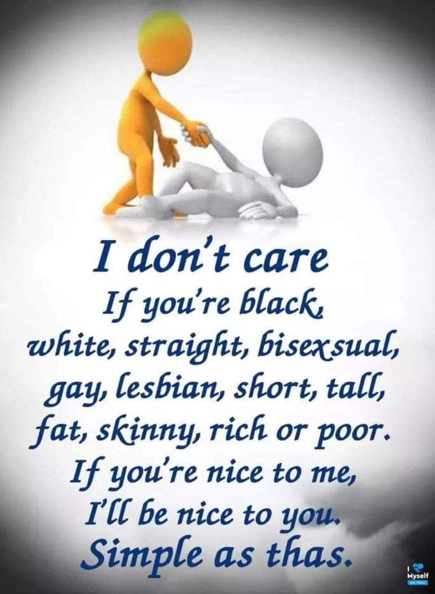 To truly make a difference start being nice to people who aren't being nice to you, who are not at all well, addicted, mentally ill or just plain old worn down by the meanness in this world. Kind of what Police/Fire/EMS do every day. https://t.co/rndGR1l4wr