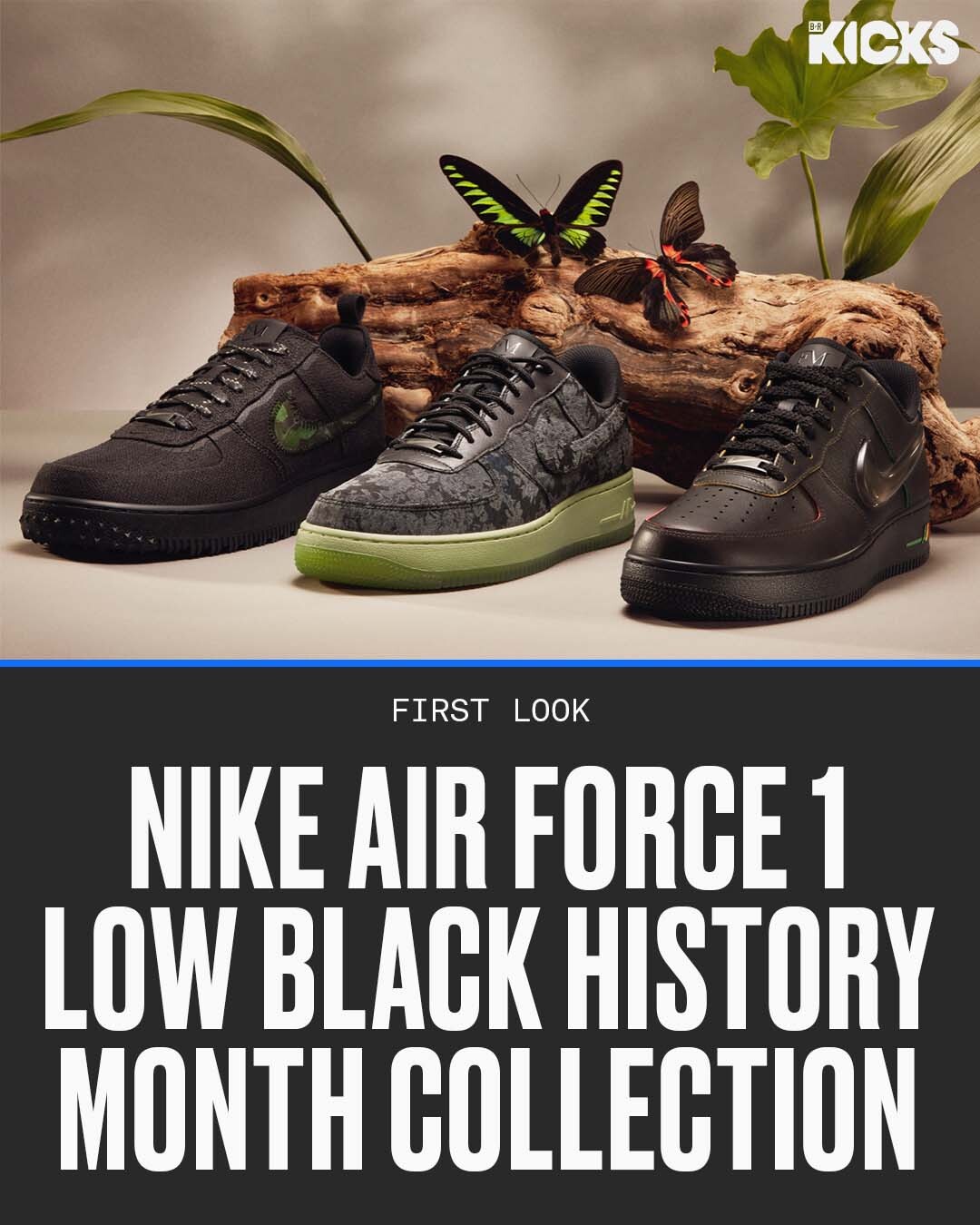 Nike air force cheap 1 black history month