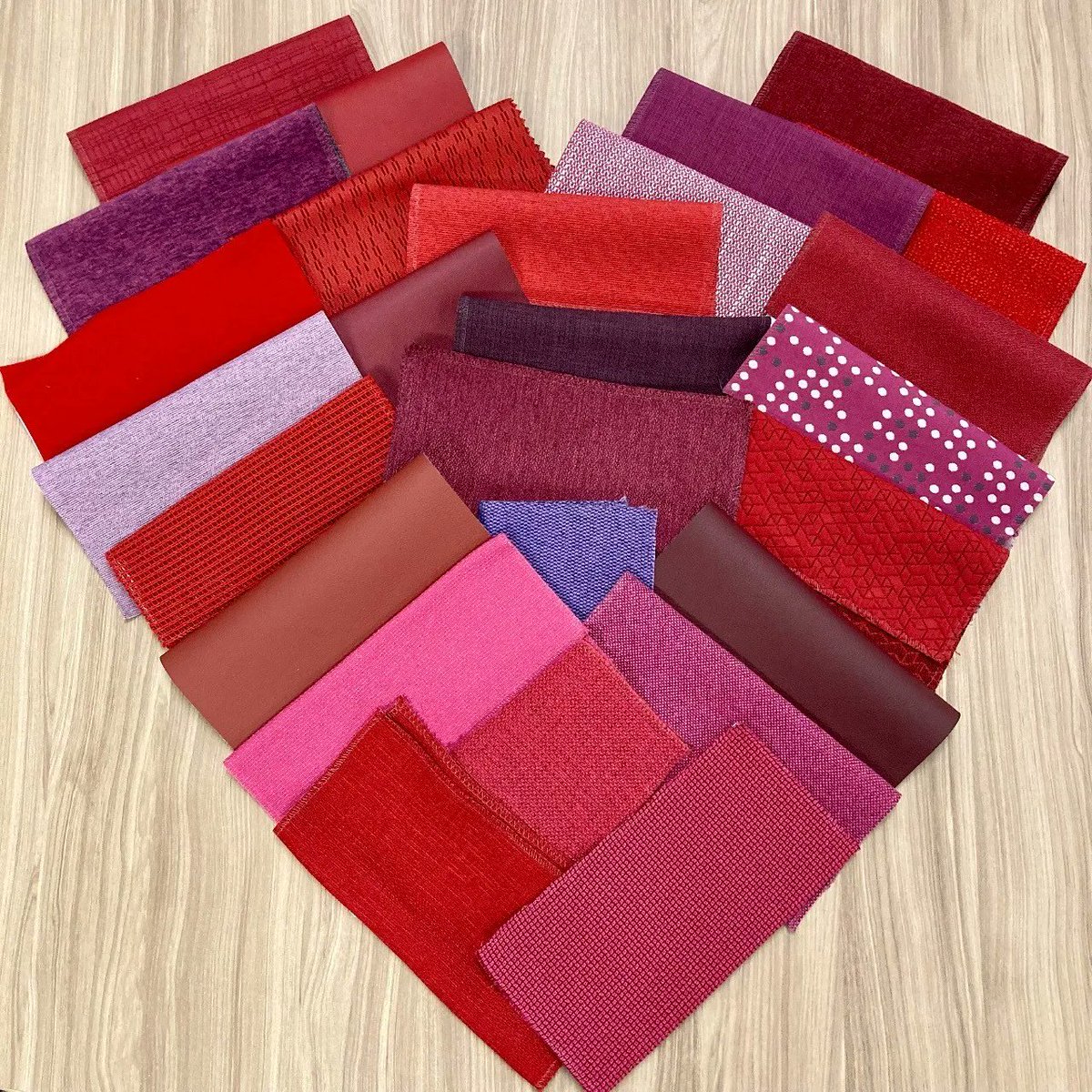 Setting the tone for Valentine's Day with these beautiful textiles from <a href="/Allsteel/">Allsteel</a>, <a href="/cfstinson/">cf stinson</a>, Maharam, <a href="/ArcComFabrics/">Arc-Com</a>, <a href="/Designtex_Inc/">Designtex</a>, <a href="/LunaTextiles/">Luna Textiles</a>, and <a href="/luumtextiles/">Luum Textiles</a>.  Wishing you all a Happy Valentine's Day filled with love.

#happyvalentinesday #valentines #valentinesday