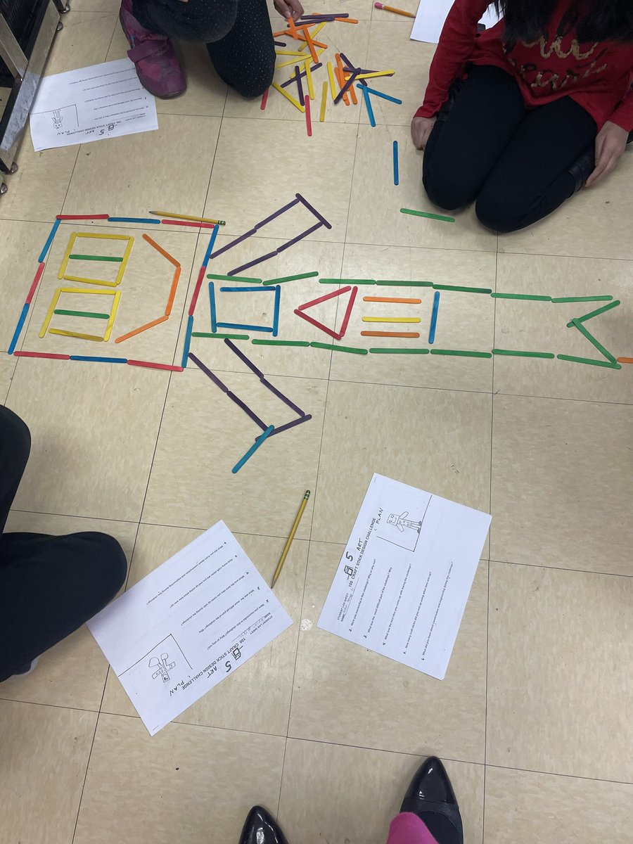 Celebrating 100 days of school with STEAM challenges <a href="/RoseanneVallely/">Roseanne Vallely</a> #shinebrightedison