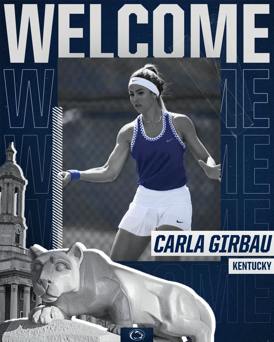pennstateWTEN's tweet photo. The Nittany Lions welcome Carla Girbau to Happy Valley coming Fall ‘22❕🦁 https://t.co/ixp5iISnge