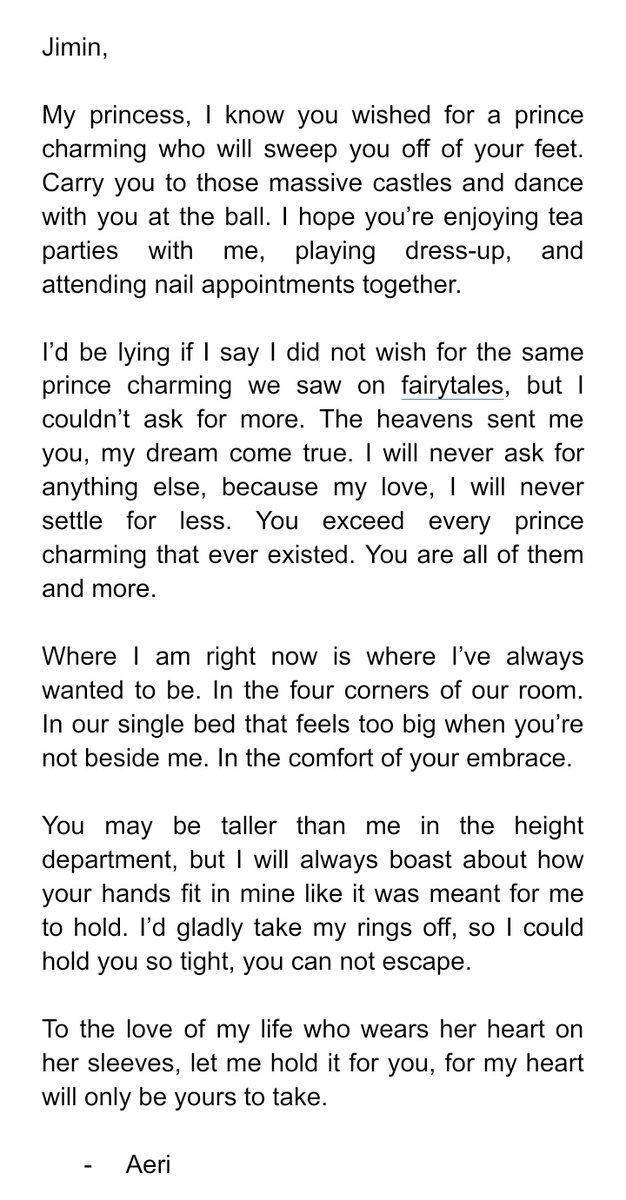 compomin's tweet photo. kariselle drabble bec its vday <3

the anniversary letters https://t.co/afWbKDyuMY