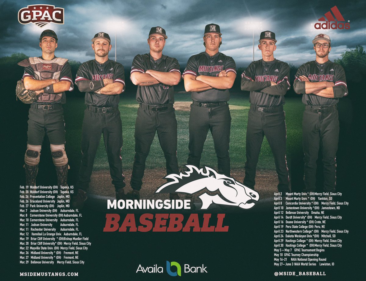 It’s officially game week for your Mustangs! Take a peek at this season’s schedule! #RollSide