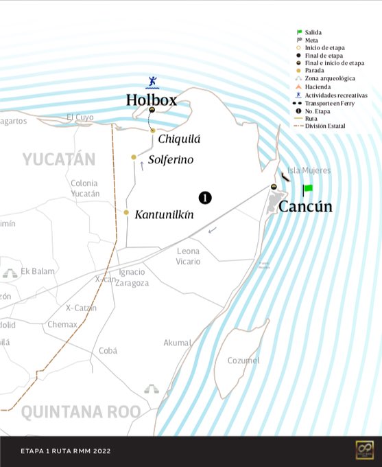 Conoce la ruta de la octava edición del 
<a href="/RallyMayaMexico/">Rally Maya México</a>, del 20 al 29 de mayo de 2022.