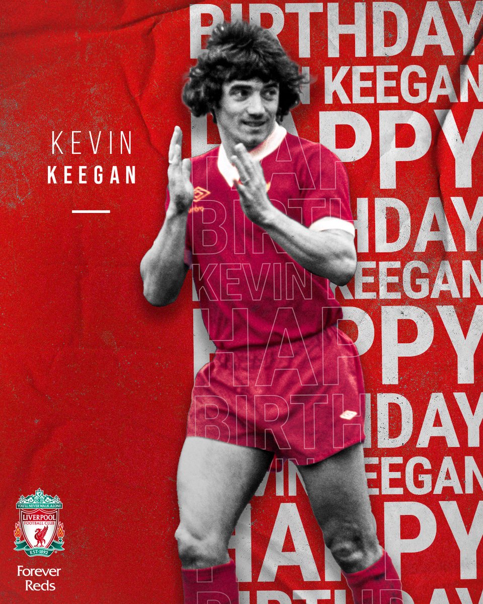 Wishing Kevin Keegan a very happy birthday! 