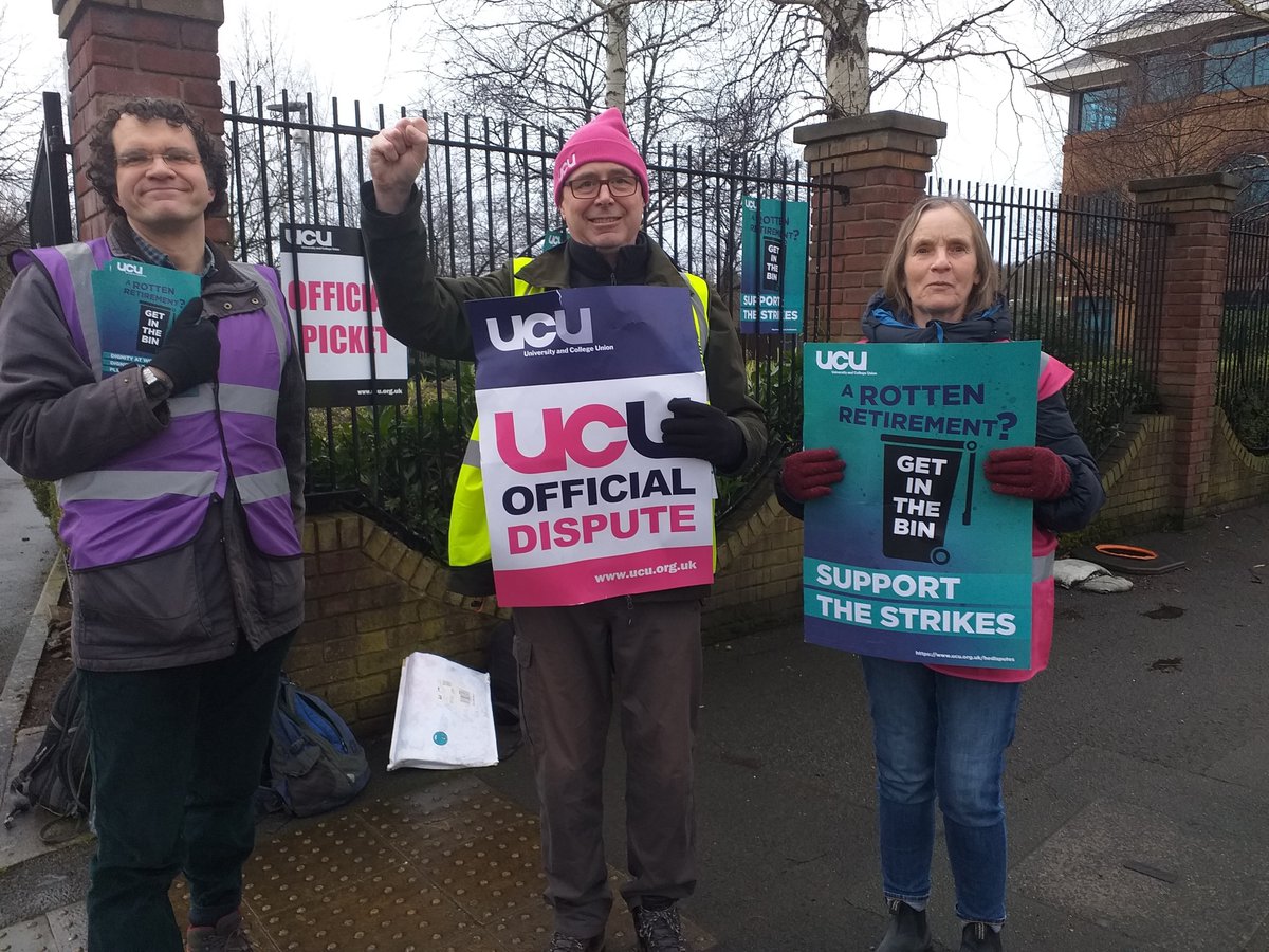 Open University UCU tweet media