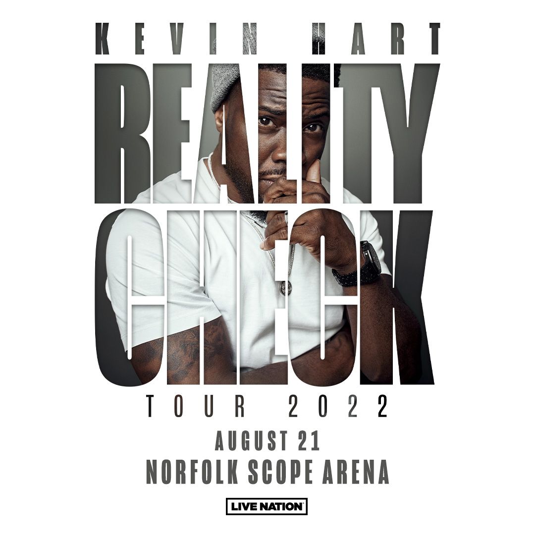 103JAMZRADIO's tweet photo. #KevinHart is bringing his #RealityCheckTour2022 to #NorfolkScopeArena on 8/21 and #103JAMZ has tickets! Listen to @djfountz from 10a-2p all week long for your chance to win a pair! Tickets go on sale Friday here:ย https://t.co/JEePJ77S7xย More info atย https://t.co/GN5ets6Osa https://t.co/9eg21kzu6R
