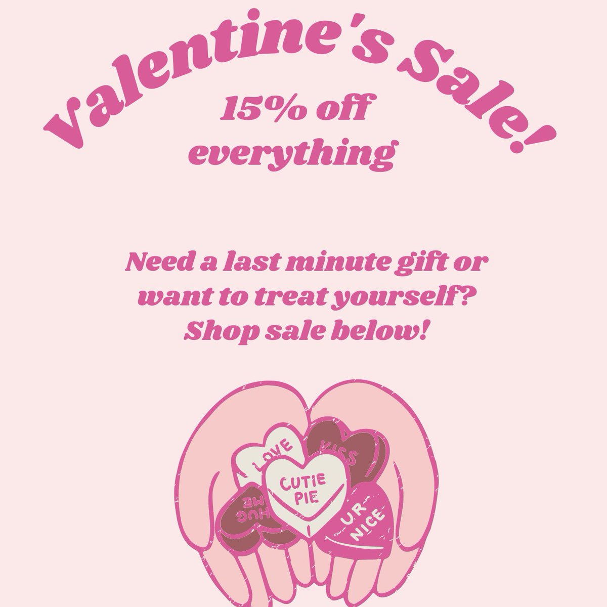 Head over to my Etsy for my valentines sale!