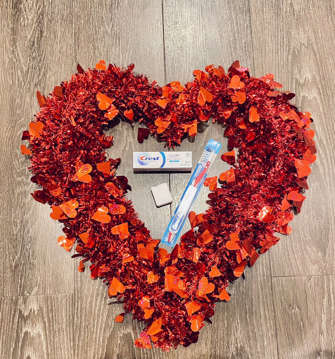 Happy #Valentines. Toothfully, we love our patients.