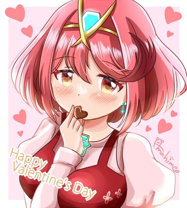 バレンタインホムラちゃん🍫(遅刻)

#ゼノブレイド2 #XenobladeChronicles2 #Pyra 