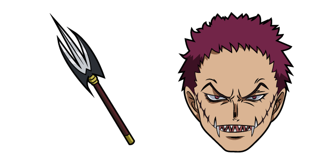 One Piece Charlotte Katakuri and Mogura cursor – Custom Cursor