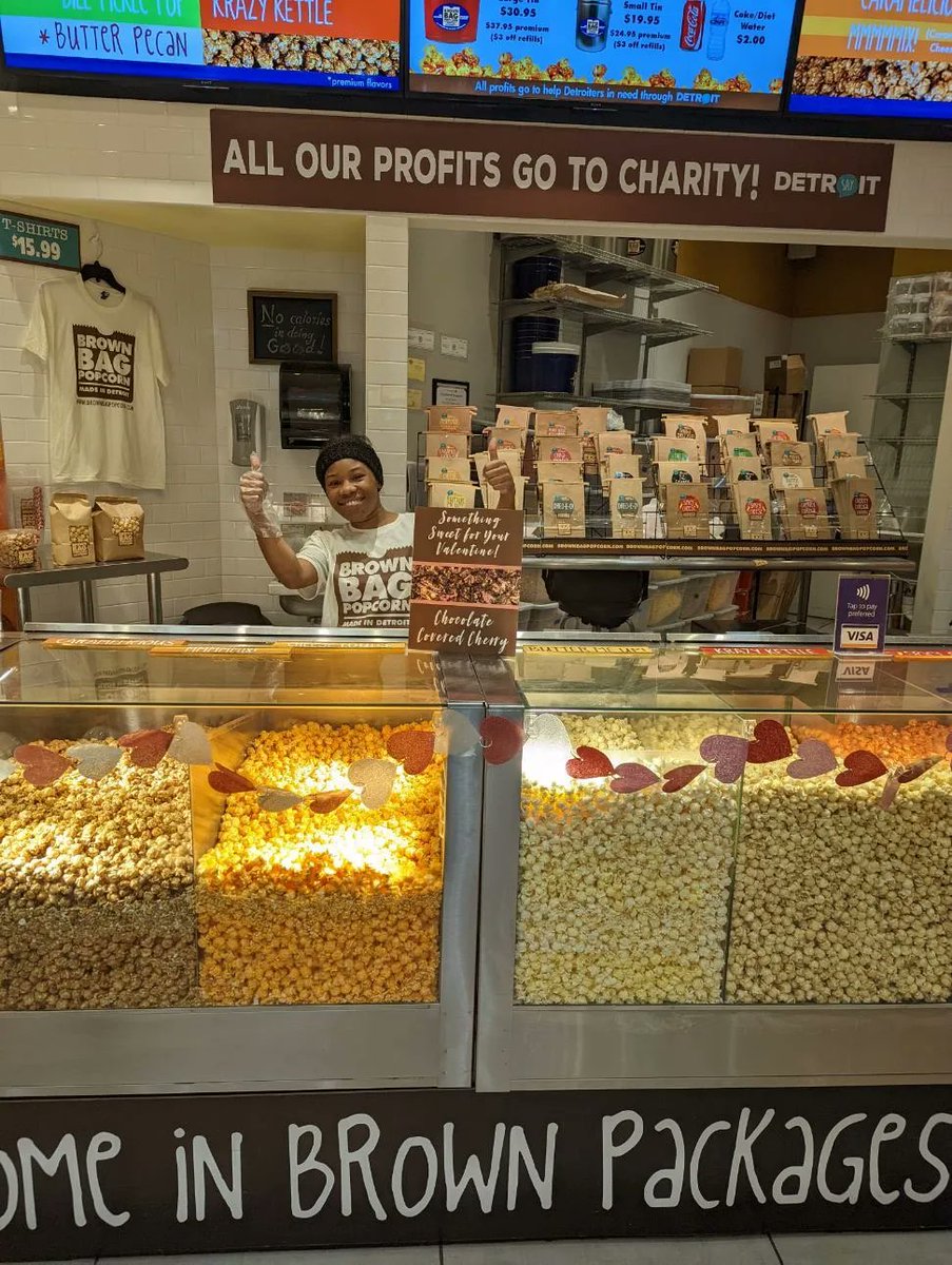 Detroit Water Ice Factory & Brown Bag Popcorn tweet media