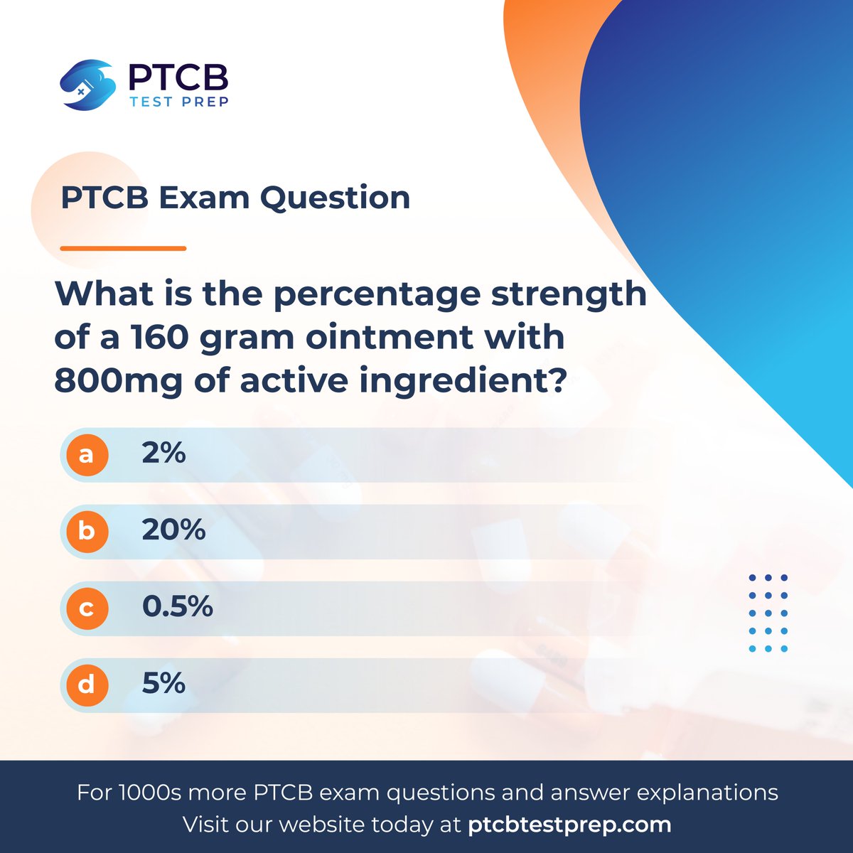 ptcbtestprep's tweet photo. 💊Concentration Pharmacy Calculations

👉Never forget to check units!

#pharmacymath #ptcbquestion #ptcbtestprep #ptcbtest https://t.co/mf1QMGx07N