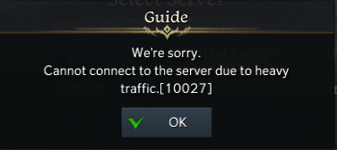 Tobbsi88's tweet photo. @playlostark, coming home from work... the que i thought would be high but this... haha https://t.co/PYgoXfuGXF