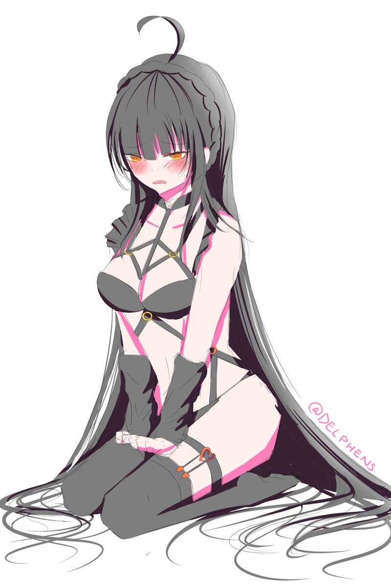 SwedeCat's tweet photo. slight #nsfw warning for the spicy lingerie
Quick sketch for Valentine's :^)))) There's a funny family friendly version on my second account as well https://t.co/GG6ICRgH8F