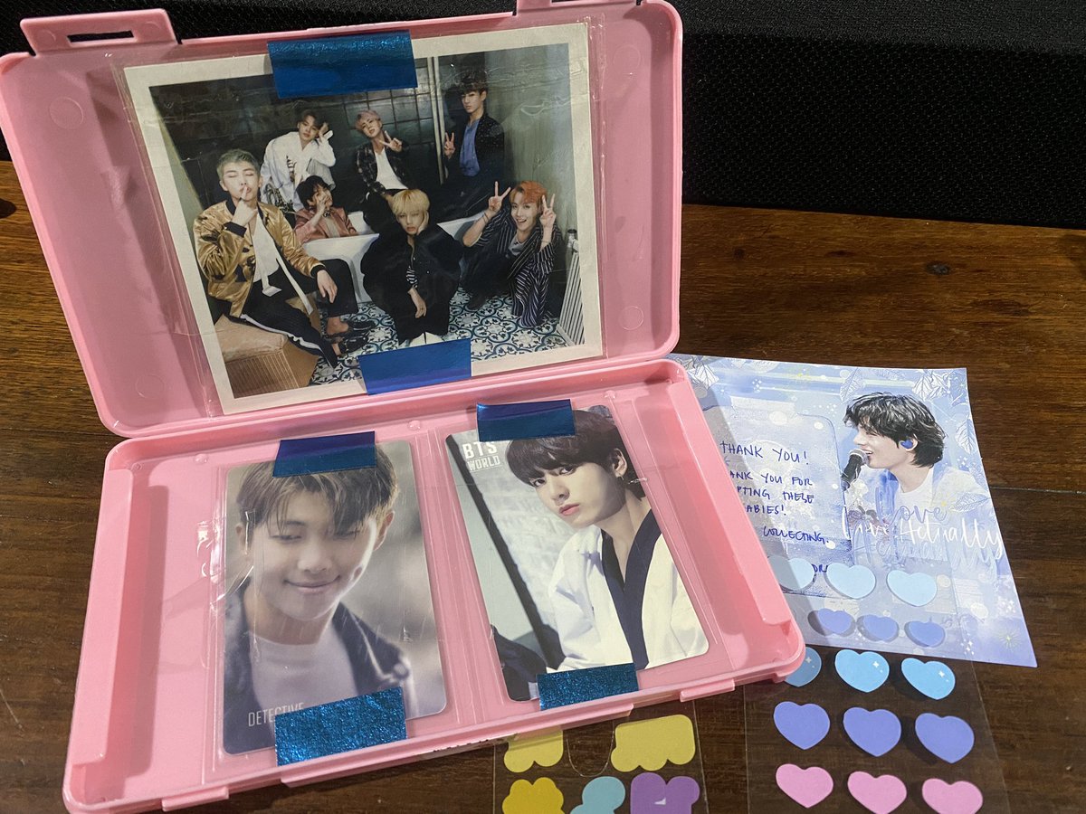 andsssss_'s tweet photo. Thank you for letting me adopt these babies, @platform97_! 💜 

These babies came home to me safe in the mask case too! 

#PLATFORM97FEEDBACK https://t.co/Ww0SivXQVA