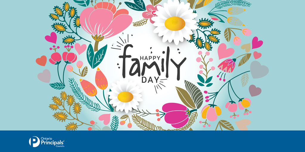 It's Family Day! We hope you can spend some time today with those who you consider to be "family."